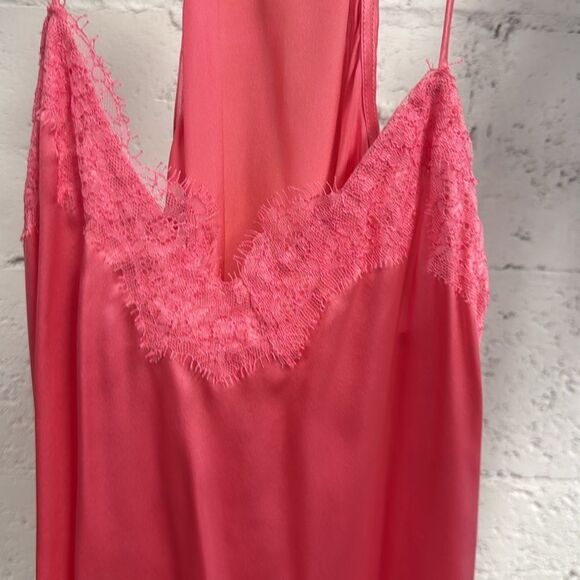 Cami NYC Tank - Pink Lace Spaghetti Strap Top - NEVER WORN - Size Small - Picture 2 of 4